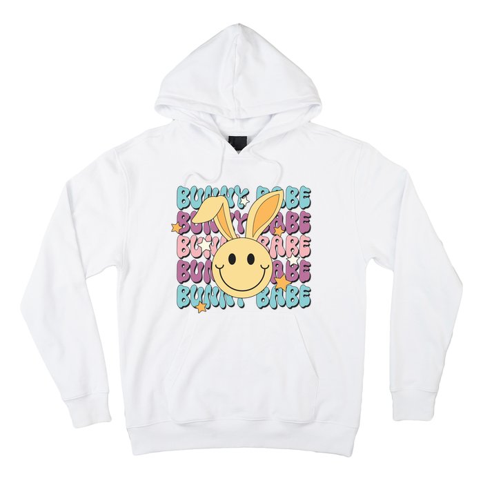 Retro Bunny Babe Cute Bunny Hoodie