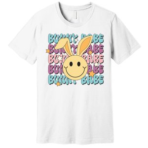 Retro Bunny Babe Cute Bunny Premium T-Shirt