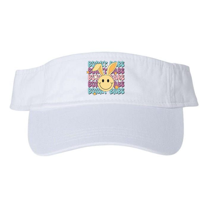 Retro Bunny Babe Cute Bunny Valucap Bio-Washed Visor