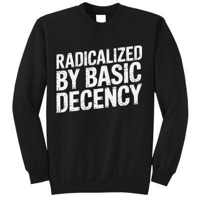 Radicalized By Basic Decency 2 Gift Sweatshirt