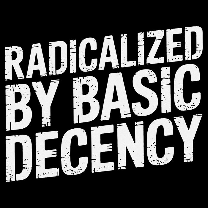 Radicalized By Basic Decency 2 Gift Impact Tech Backpack