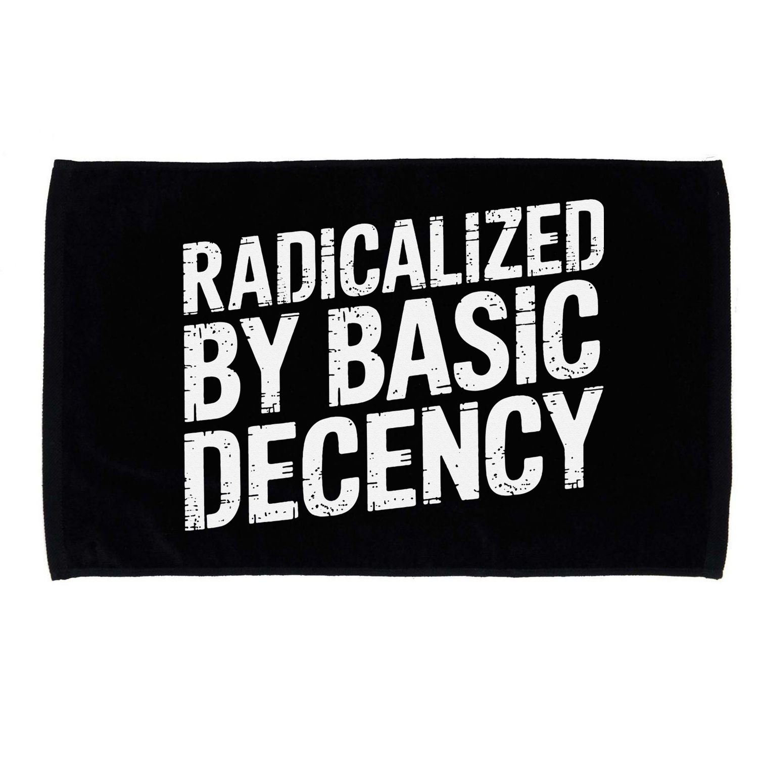 Radicalized By Basic Decency 2 Gift Microfiber Hand Towel