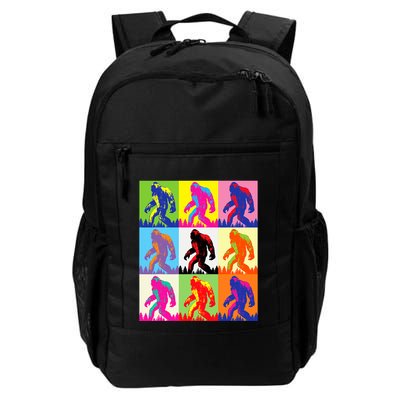 Retro Bigfoot Bigfoot Art Sasquatch Funny Art Bigfoot Backpack