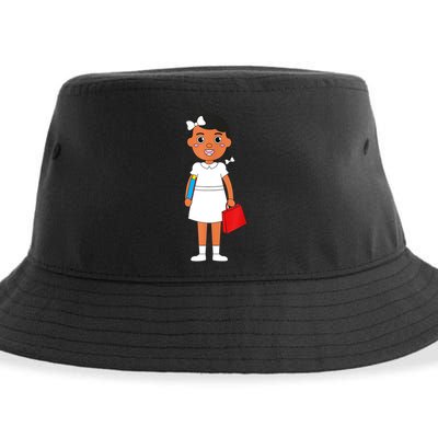 Ruby Bridges Black History Month Walk To School Day Sustainable Bucket Hat