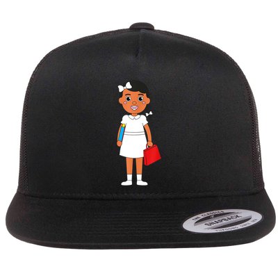 Ruby Bridges Black History Month Walk To School Day Flatbill Hat