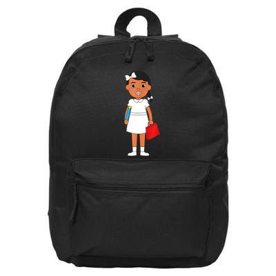Ruby Bridges Black History Month Walk To School Day 16 in Basic Backpack