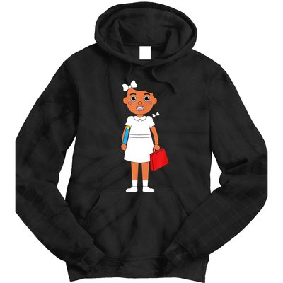 Ruby Bridges Black History Month Walk To School Day Tie Dye Hoodie