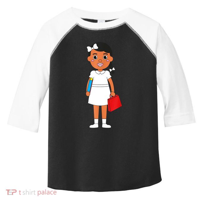 Ruby Bridges Black History Month Walk To School Day Toddler Fine Jersey T-Shirt