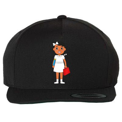 Ruby Bridges Black History Month Walk To School Day Wool Snapback Cap