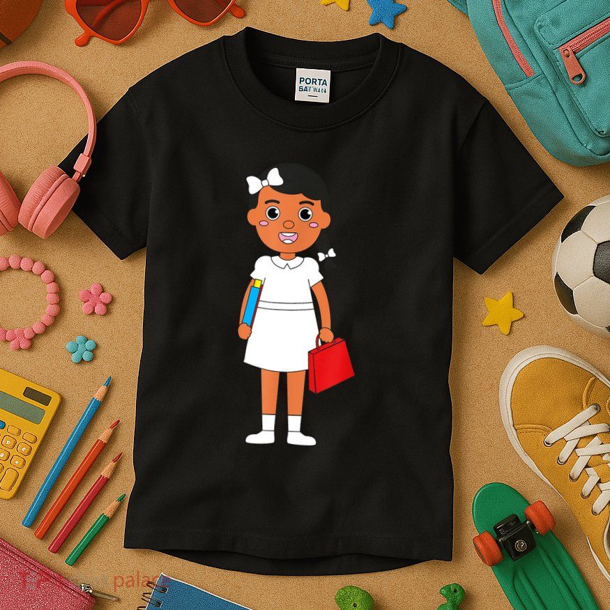 Ruby Bridges Black History Month Walk To School Day Kids T-Shirt