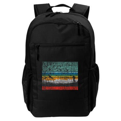 Retro Birding Bird Watching Bird Watcher Birder Daily Commute Backpack