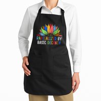 Radicalized By Basic Decency Sunflower Apron