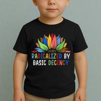 Radicalized By Basic Decency Sunflower Toddler T-Shirt
