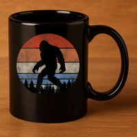 Retro Bigfoot , Bigfoot T , Bigfoot S 11oz C Handle Ceramic Mug