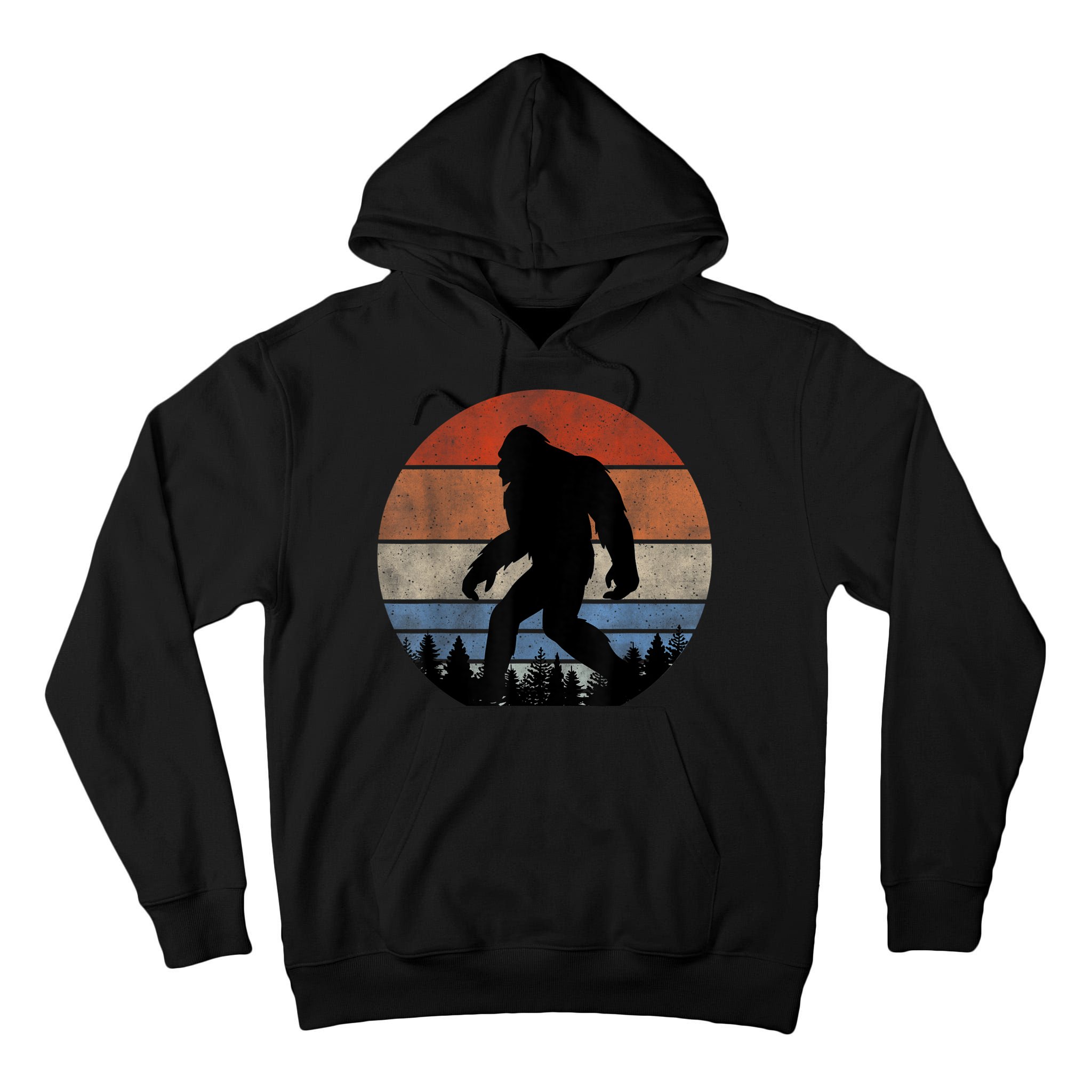 Retro Bigfoot , Bigfoot T , Bigfoot S Tall Hoodie