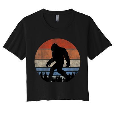 Retro Bigfoot , Bigfoot T , Bigfoot S Crop Top