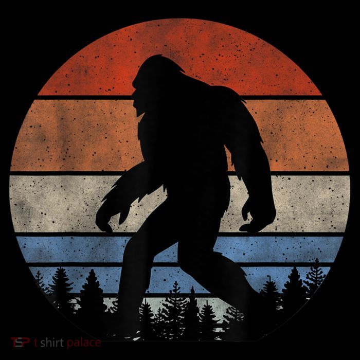 Retro Bigfoot , Bigfoot T , Bigfoot S Women's V-Neck T-Shirt