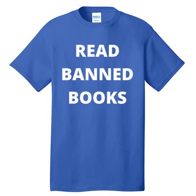 Read Banned Books Librarian Social Justice English Teacher Gift Tall T-Shirt