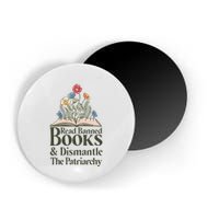Read Banned Books and Dismantle The Patriarchy Feminist Magnet