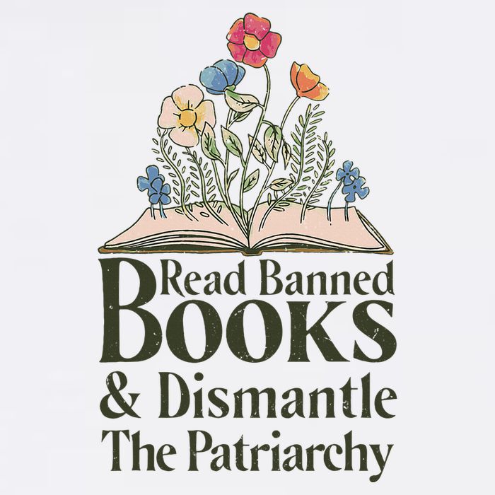 Read Banned Books and Dismantle The Patriarchy Feminist Magnet