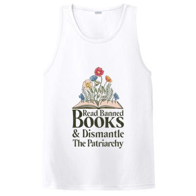 Read Banned Books and Dismantle The Patriarchy Feminist PosiCharge Competitor Tank
