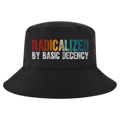 Radicalized By Basic Decency Funny Social Democracy Cool Comfort Performance Bucket Hat