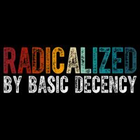 Radicalized By Basic Decency Funny Social Democracy T-Shirt