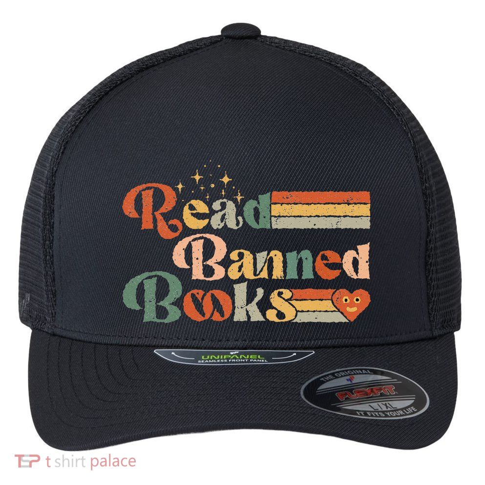 Read Banned Books Week Reader Flexfit Unipanel Trucker Cap