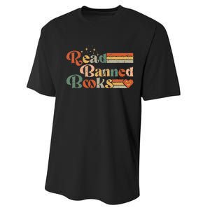 Read Banned Books Week Reader Performance Sprint T-Shirt