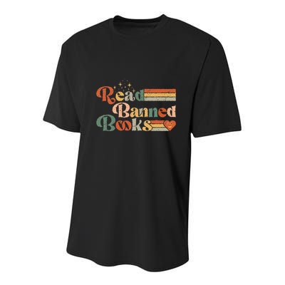 Read Banned Books Week Reader Youth Performance Sprint T-Shirt