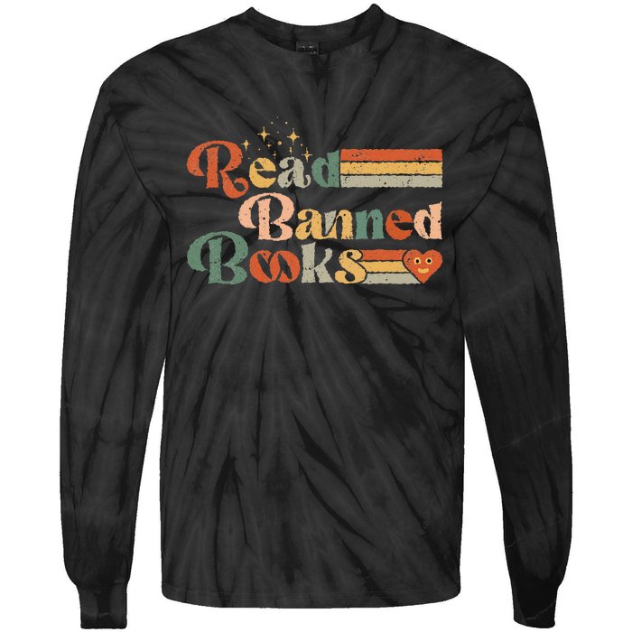 Read Banned Books Week Reader Tie-Dye Long Sleeve Shirt