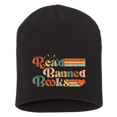 Read Banned Books Week Reader Short Acrylic Beanie