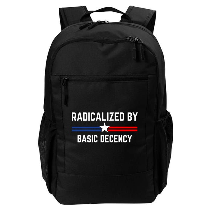 Radicalized By Basic Decency Funny Social Democracy  Backpack