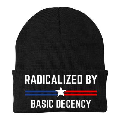 Radicalized By Basic Decency Funny Social Democracy  Beanie