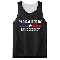 Radicalized By Basic Decency Funny Social Democracy  Mesh Reversible Basketball Jersey Tank