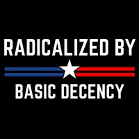 Radicalized By Basic Decency Funny Social Democracy  Youth Performance Sprint T-Shirt