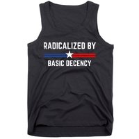 Radicalized By Basic Decency Funny Social Democracy  Tank Top