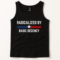 Radicalized By Basic Decency Funny Social Democracy  Tank Top