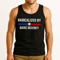 Radicalized By Basic Decency Funny Social Democracy  Tank Top