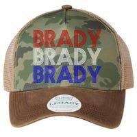 Retro Brady Brady Brady Legacy Tie Dye Trucker Hat