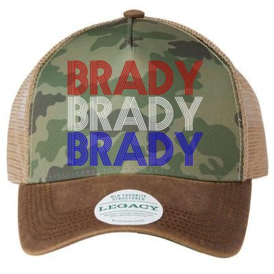 Retro Brady Brady Brady Legacy Tie Dye Trucker Hat