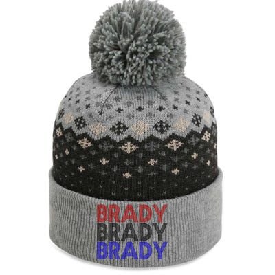 Retro Brady Brady Brady The Baniff Cuffed Pom Beanie