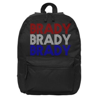 Retro Brady Brady Brady 16 in Basic Backpack