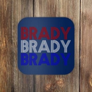 Retro Brady Brady Brady Coaster