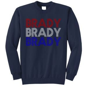 Retro Brady Brady Brady Tall Sweatshirt