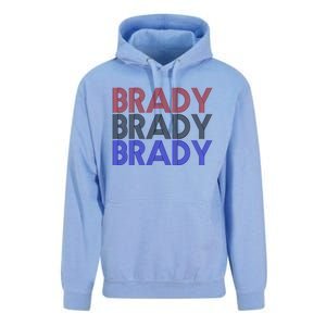 Retro Brady Brady Brady Unisex Surf Hoodie