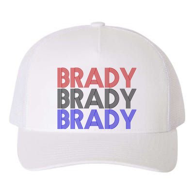 Retro Brady Brady Brady Yupoong Adult 5-Panel Trucker Hat