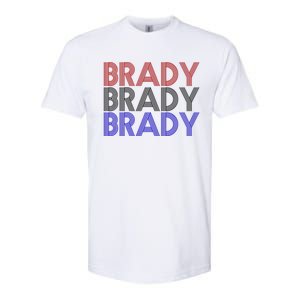 Retro Brady Brady Brady Softstyle CVC T-Shirt