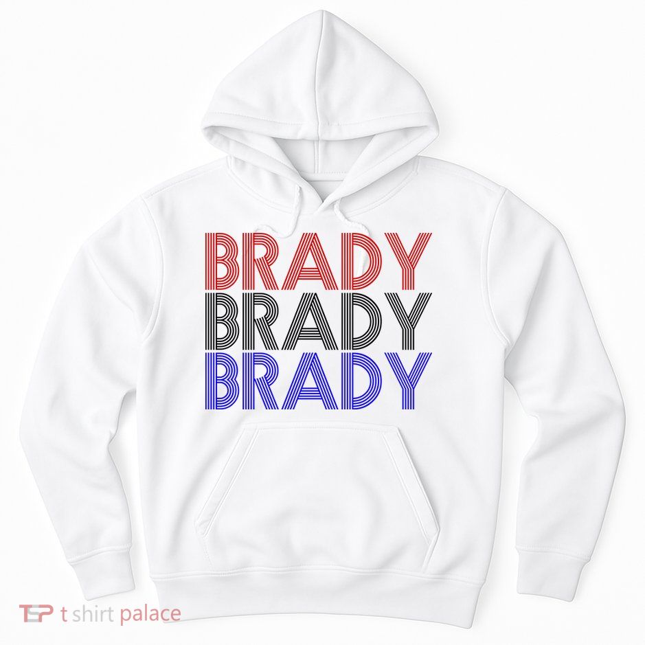 Retro Brady Brady Brady Hoodie