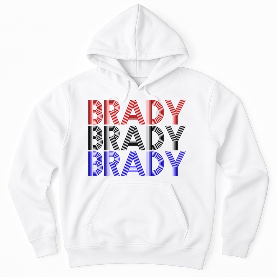 Retro Brady Brady Brady Hoodie